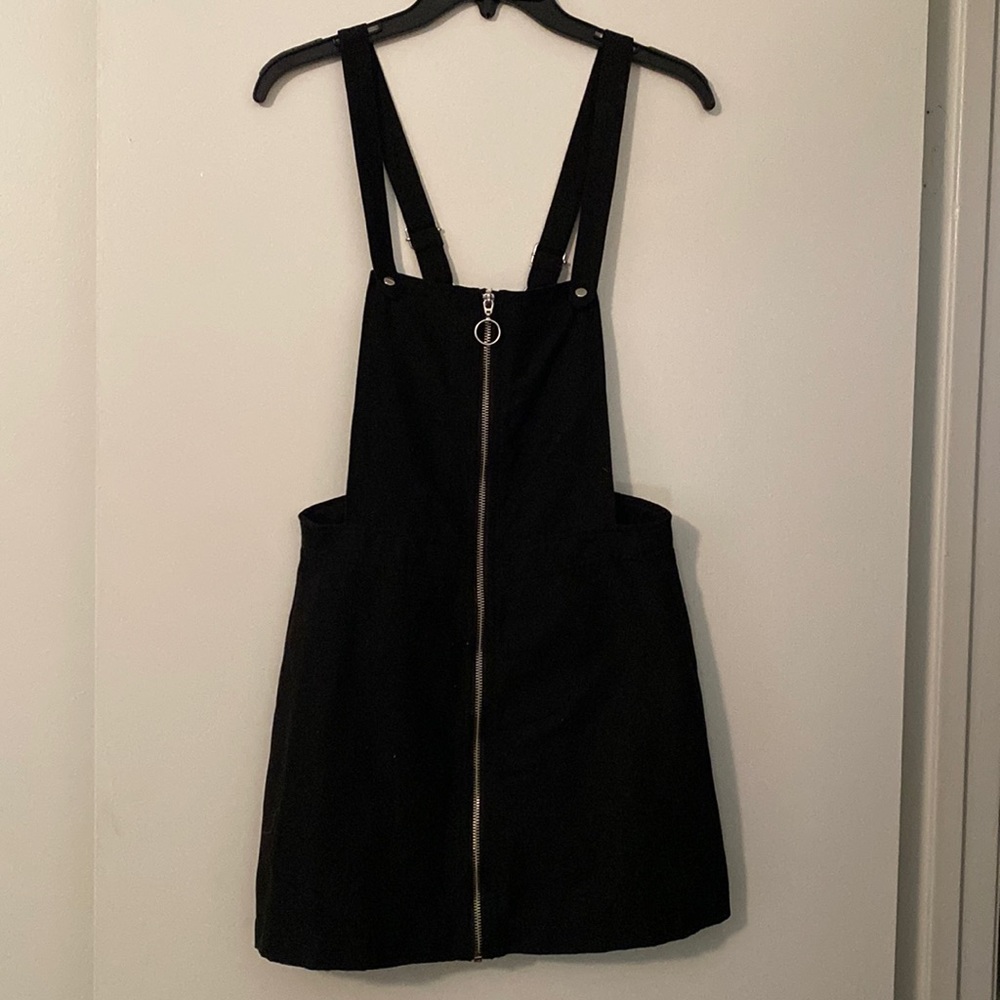 Mini overall dress